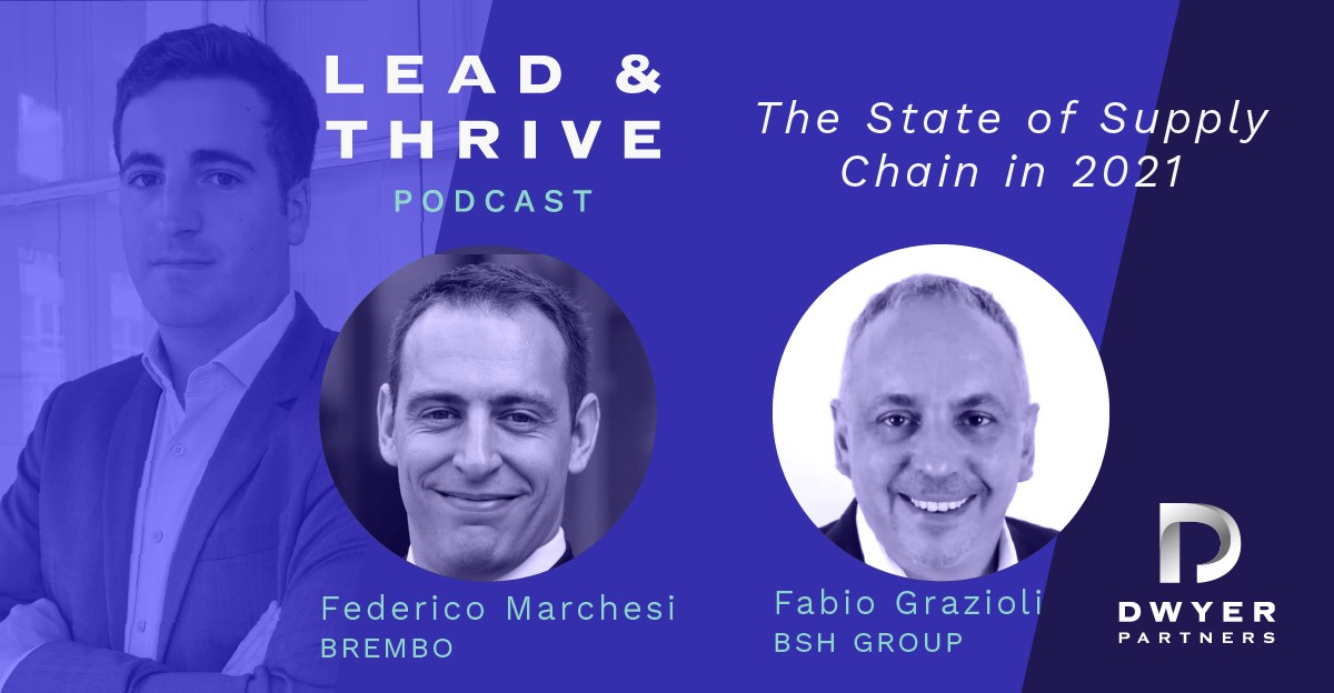 The State of Supply Chain in 2021 with Federico Marchesi and Fabio Grazioli