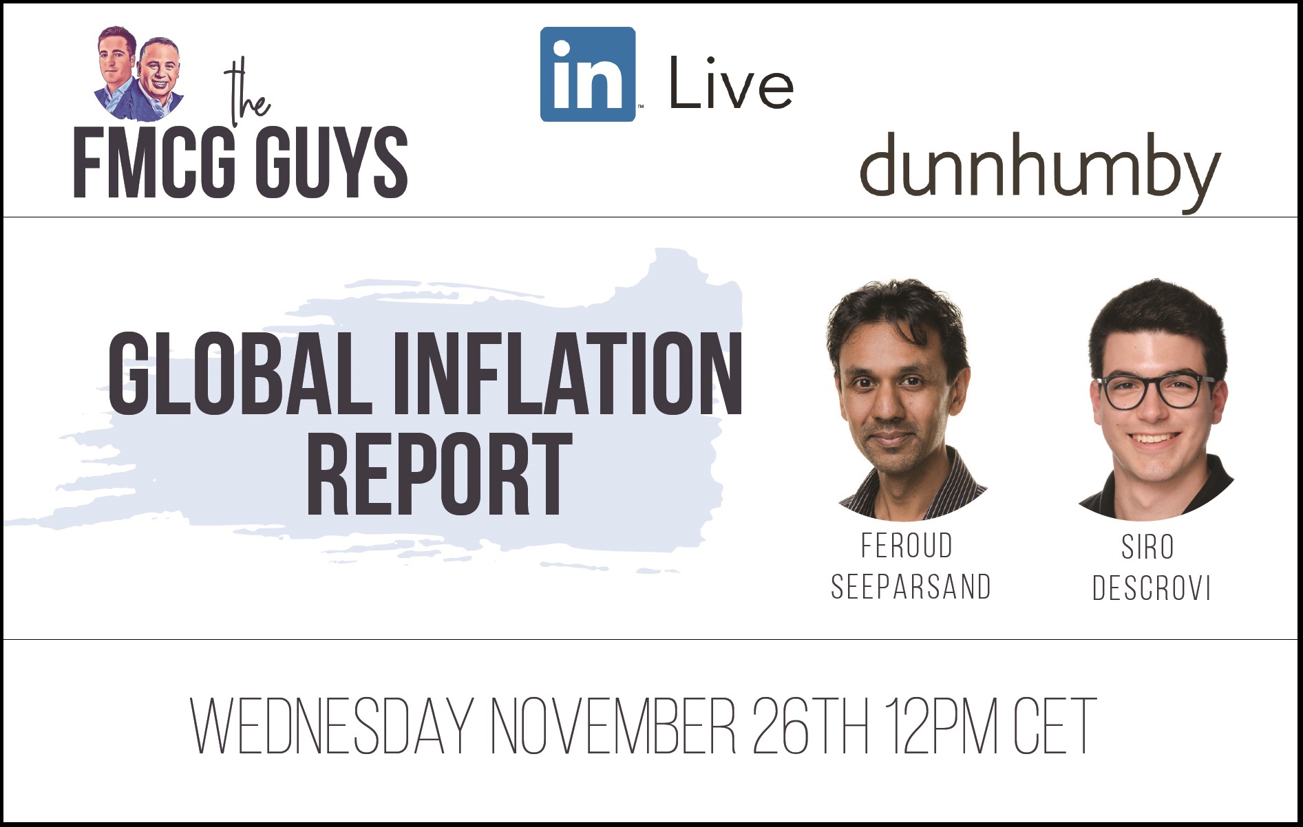 Linkedin LIVE Dunnhumby’s Global Inflation Report