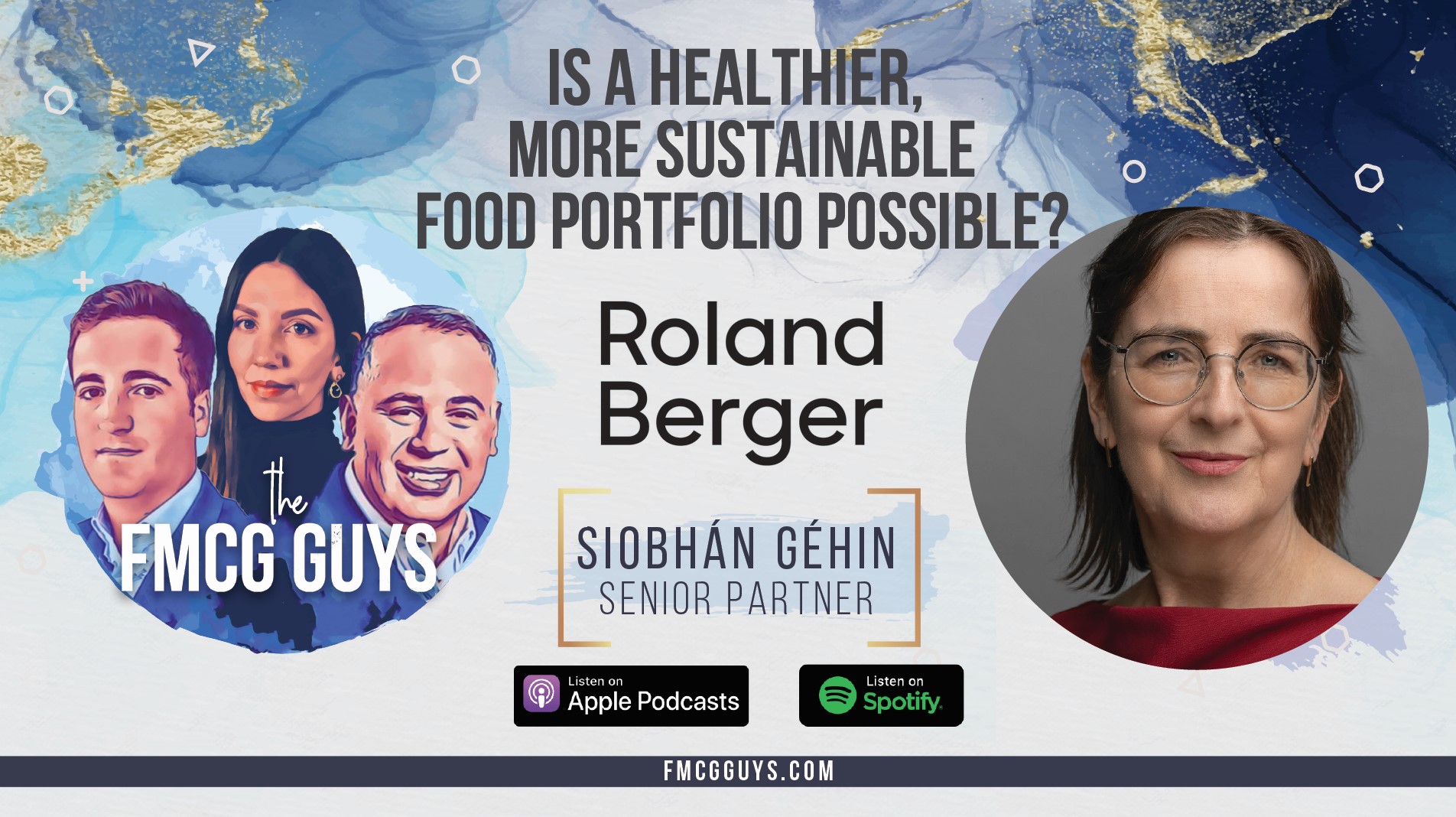 Siobhán Géhin from Roland Berger: Is a healthier, more sustainable, Food Portfolio possible?