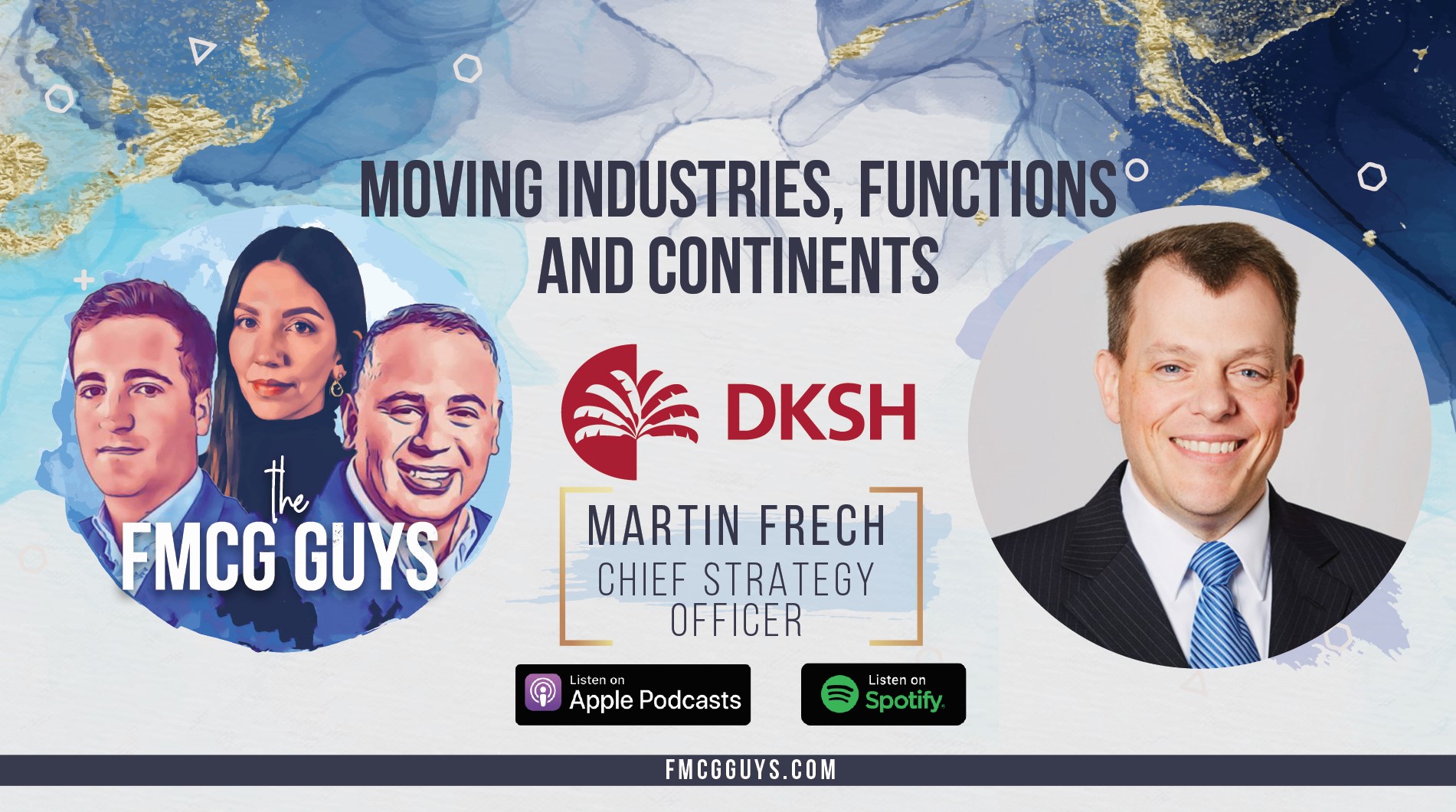Martin Frech, Chief Strategy Officer at DKSH on Moving Industries, Functions and Continents