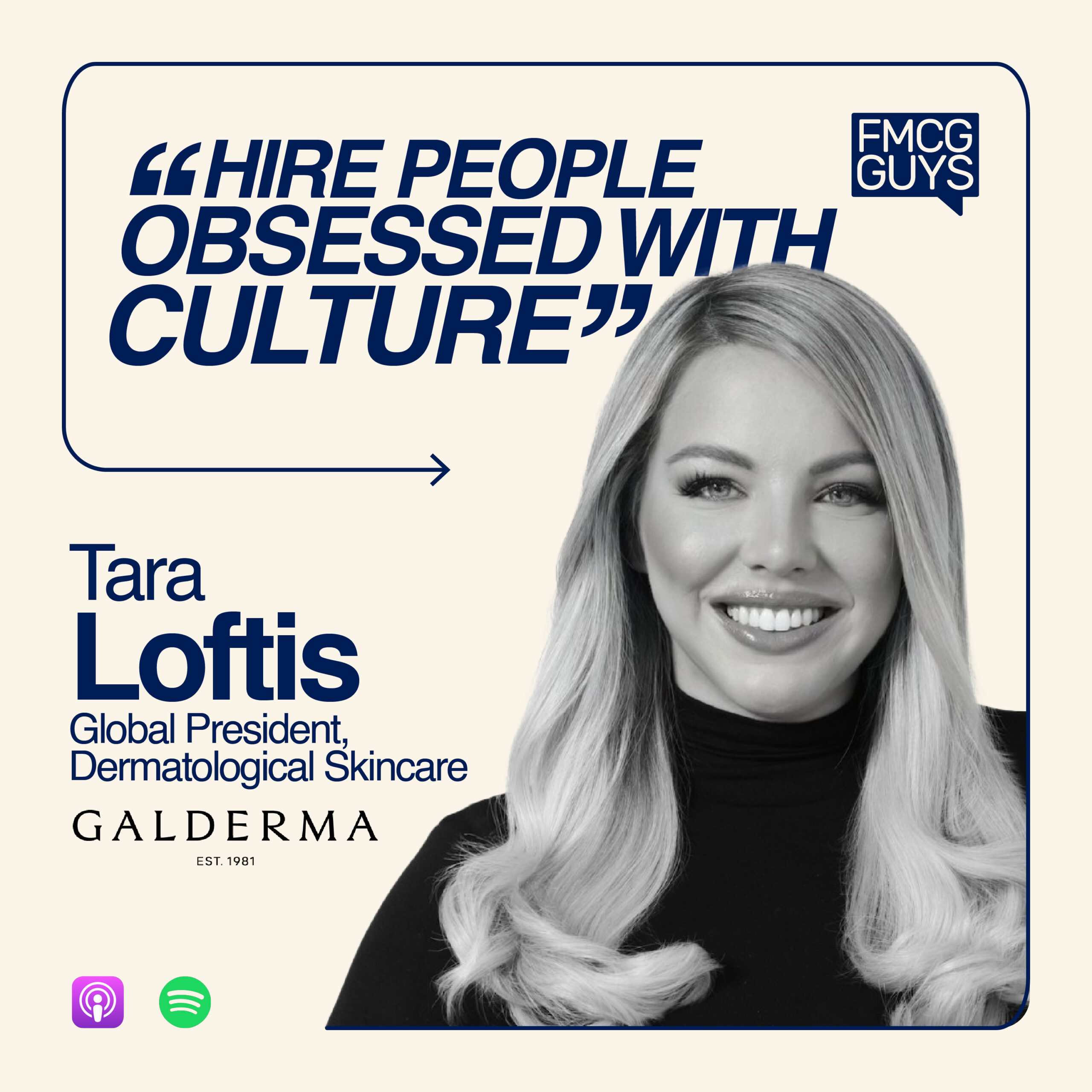 282. Tara Loftis, Global President, Dermatological Skincare at Galderma (Cetaphil, Defferin, Alastin and Benzac): Dermatological Science, Cultural Relevance, Viral Bets, Rihanna on the Burj Khalifa, Soul & Gut in Leadership