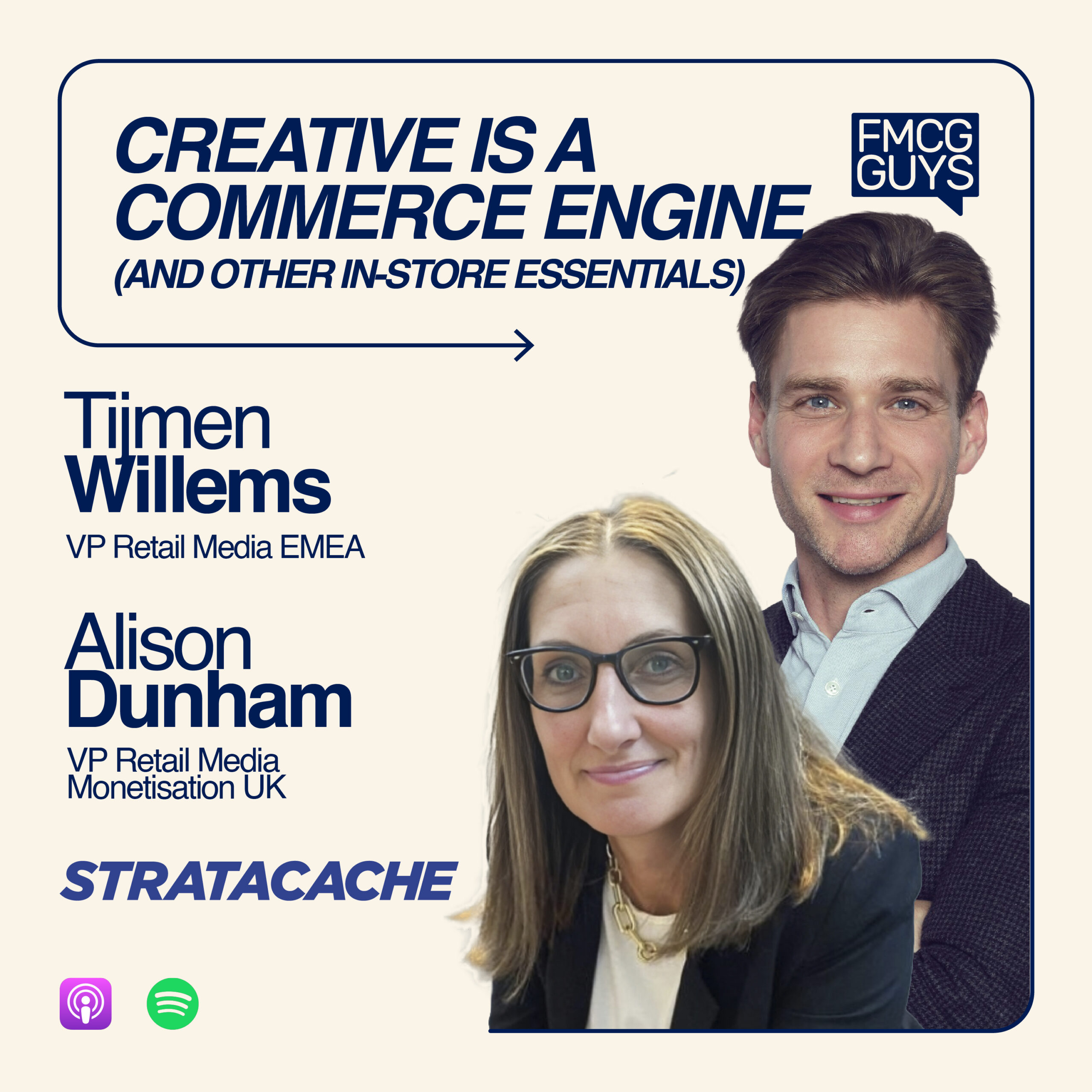 304. Tijmen Willems and Alison Dunham from STRATACACHE: What’s in Store in Dusseldorf, Creative, Brands, Digital Signage